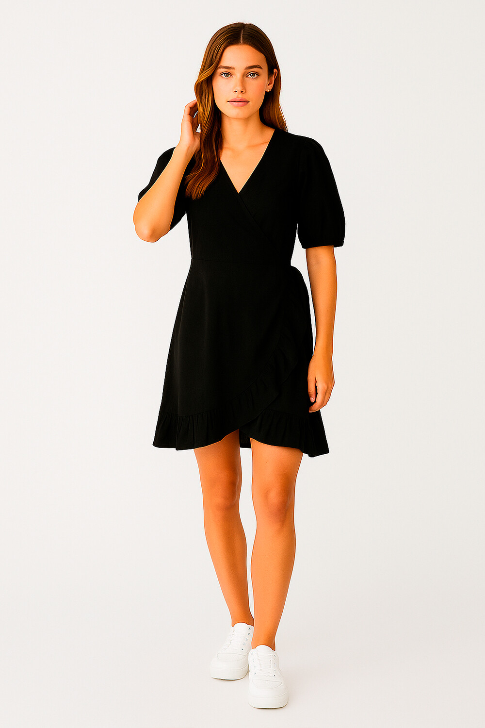 Vestido Kupang Negro