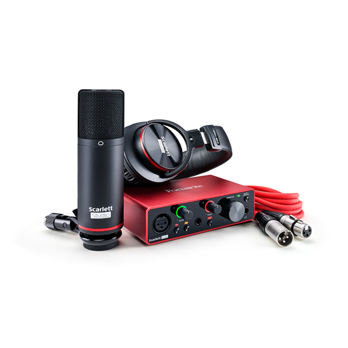 Interfaz De Audio Focusrite Scarlett Solo Studio Pack 