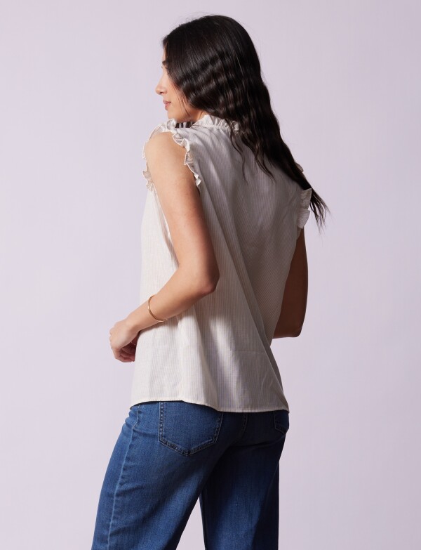 Blusa Lazo BEIGE/MULTI