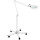 Lámpara Led Profesional Lupa Multifocal Articulada Blanco
