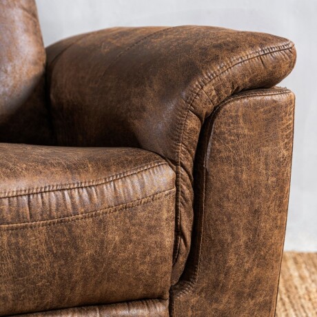 Sillón Reclinable Thomas 1 Cuerpo Chocolate