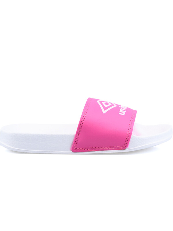 Ojotas Locker Room Umbro Junior Fucsia, Blanco
