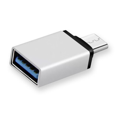 Anbyte adaptador USB-C a USB-A Silver Anbyte adaptador USB-C a USB-A Silver