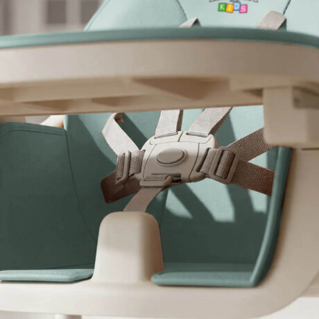 Silla De Comer Para Bebé Multiuso 2en1 Sillita Niños Verde