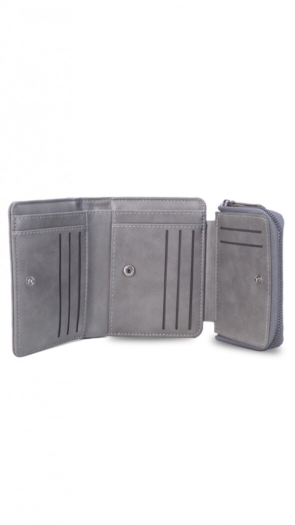 BILLETERA CERVANTES GRIS