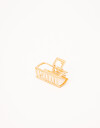 Broche Metal Broche Metálico Rectangular - Dorado