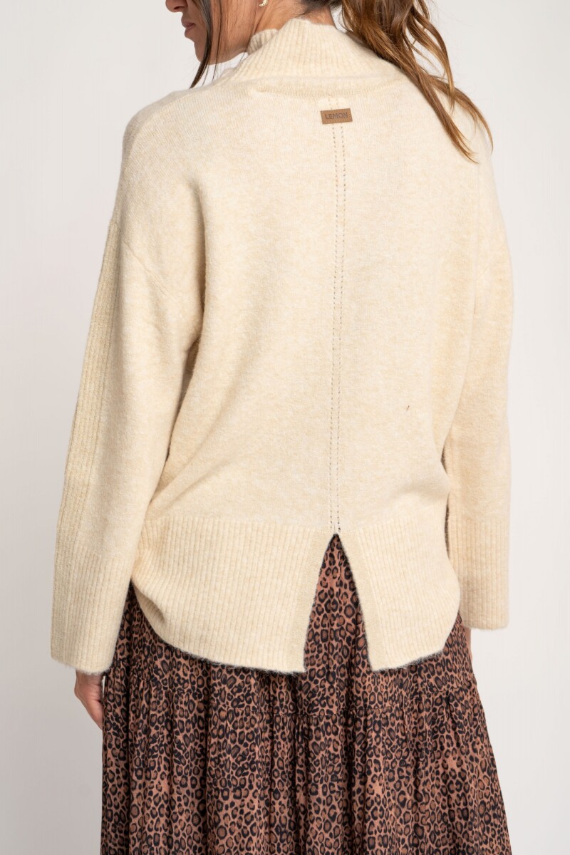 Polera Beige Melange