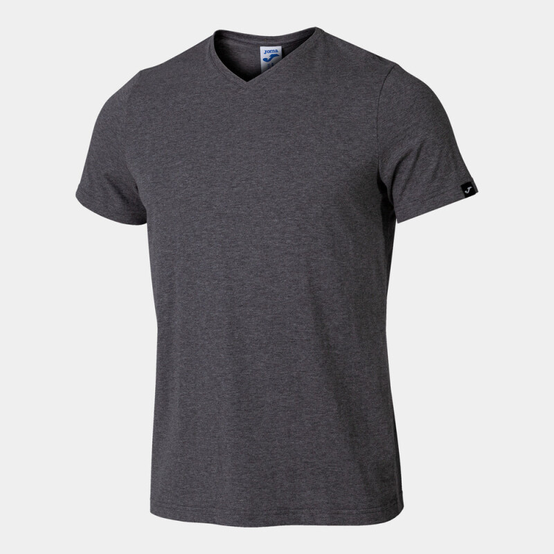 CAMISETA MANGA CORTA VERSALLES GRIS MELANGE GRIS