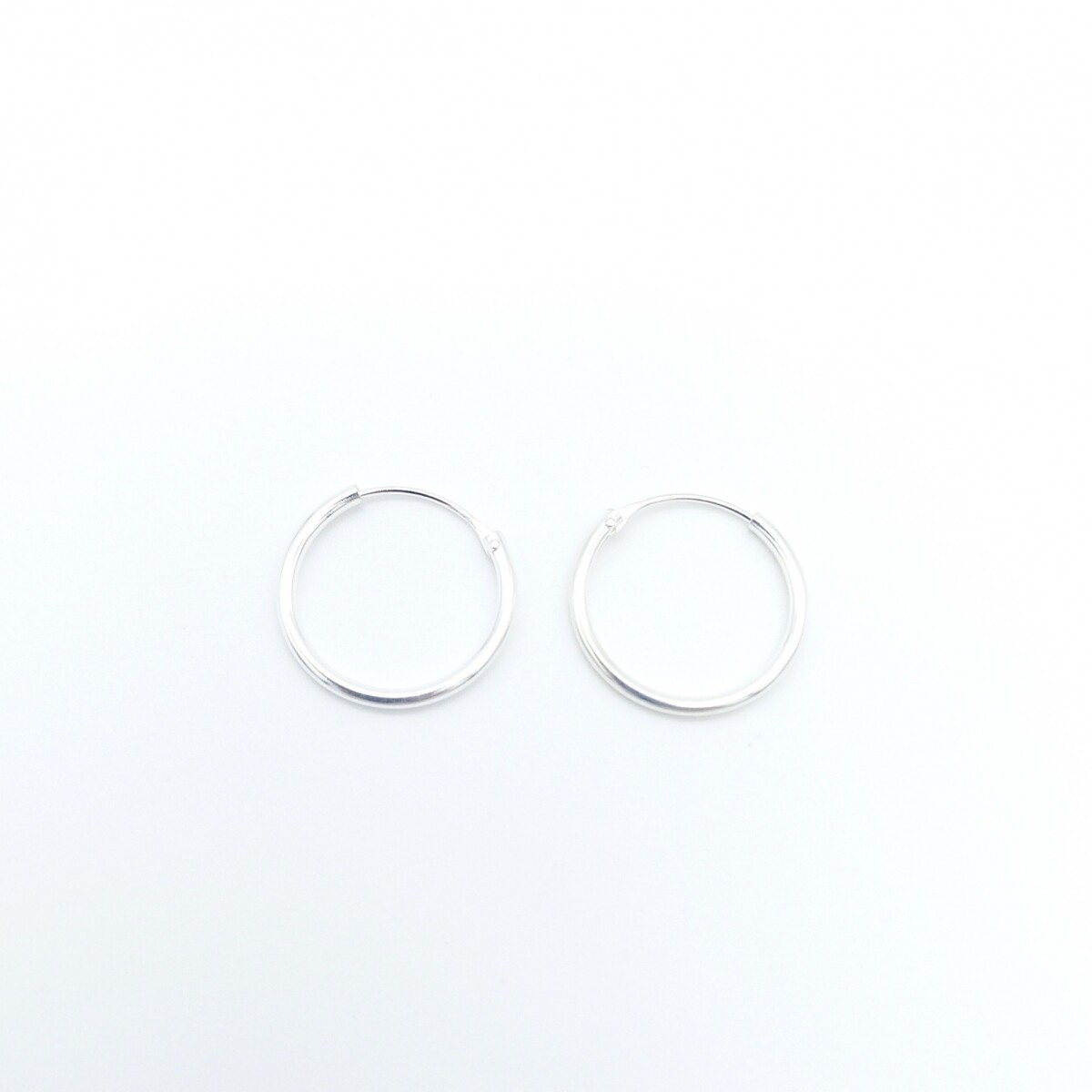 Par de aros de plata 925, PORTEÑOS. 