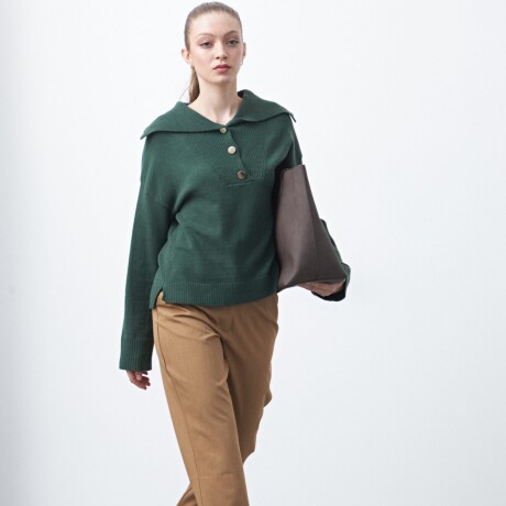 SWEATER APUS Verde Botella