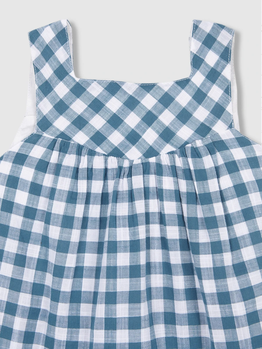 Vestido Vichy Verde