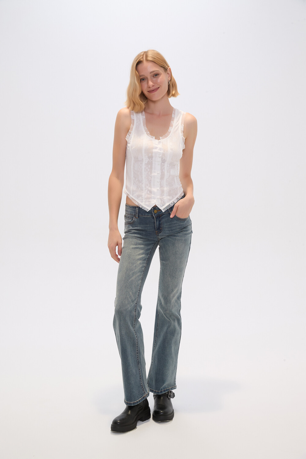 Pantalon Birt Azul Claro