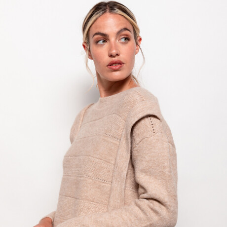 SWEATER MANE Beige Oscuro