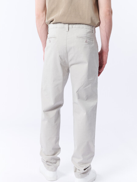 Pantalón Chino Gris Hielo