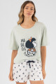 Pijama mafalda Gris melange