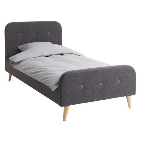 Estructura Cama 90X200 Kongsberg Gris