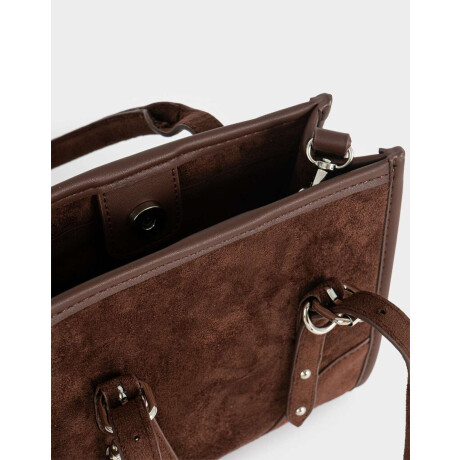 Cartera Mini City Chocolate Marron Chocolate