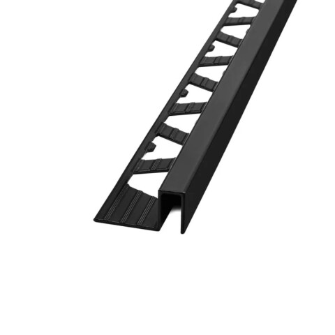 Guardacanto Quadra Aluminio 12mm x 10mm x 2,5m Carbon Guardacanto Quadra Aluminio 12mm X 10mm X 2,5m Carbon
