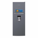 REFRIGERADOR FRIO SECO 345L 2 PUERTAS INOX - DISPENSADOR acero inoxidable