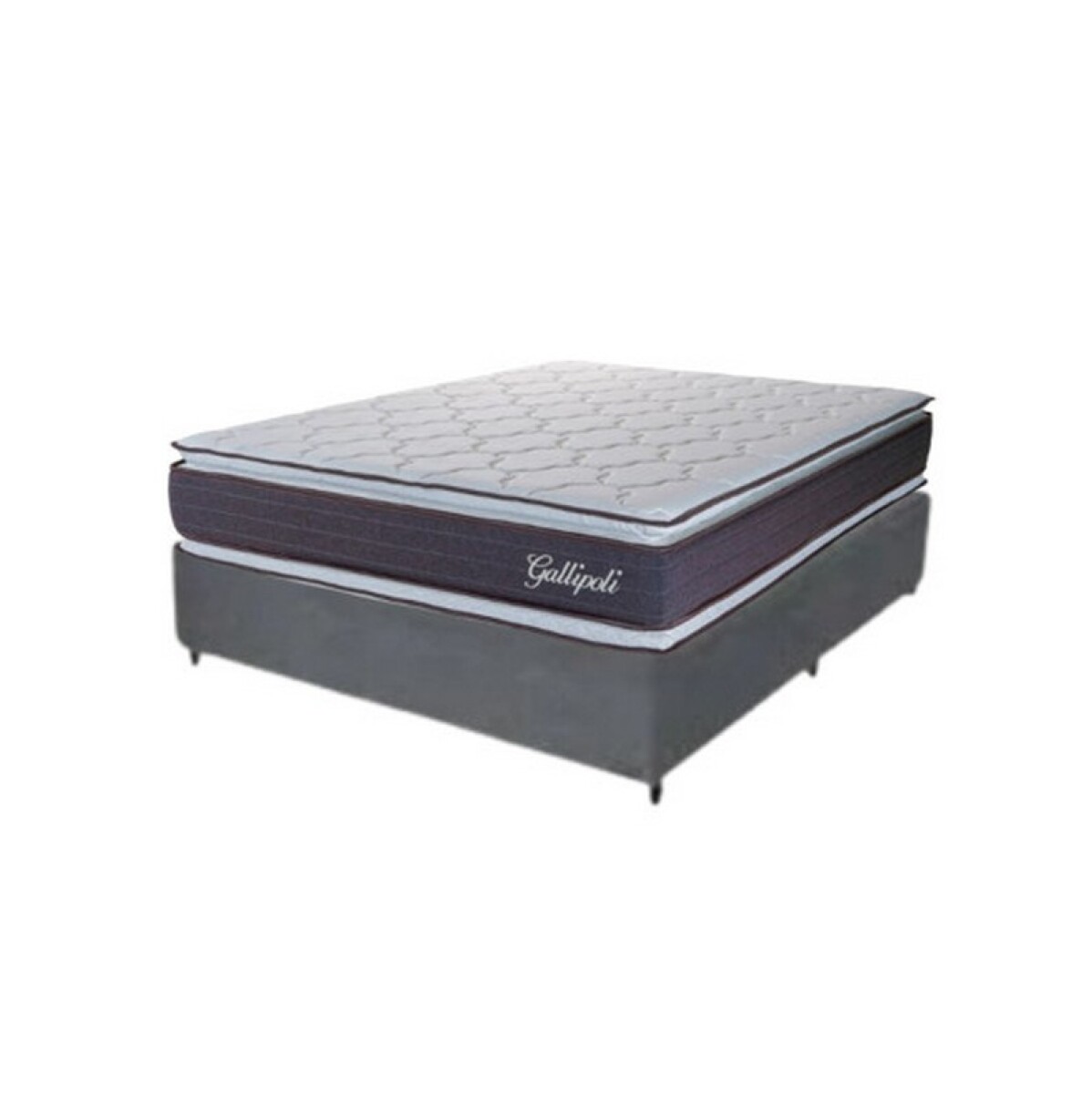 SOMMIER 2 PLAZAS RESORTE GALLIPOLI CERVICAL HELLEN 