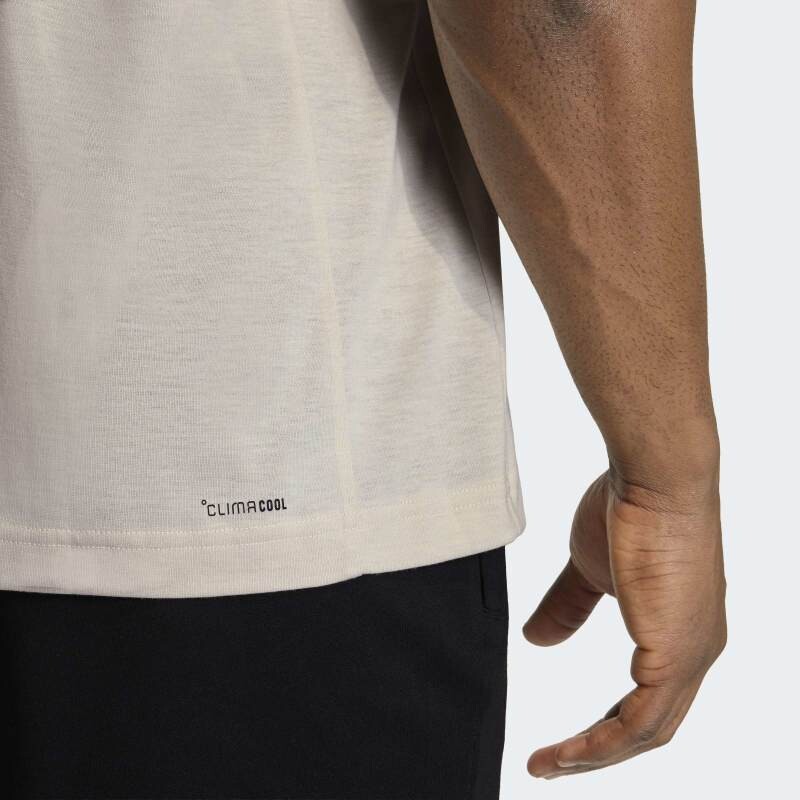 Remera Adidas Workout Essentials Feelready Gris