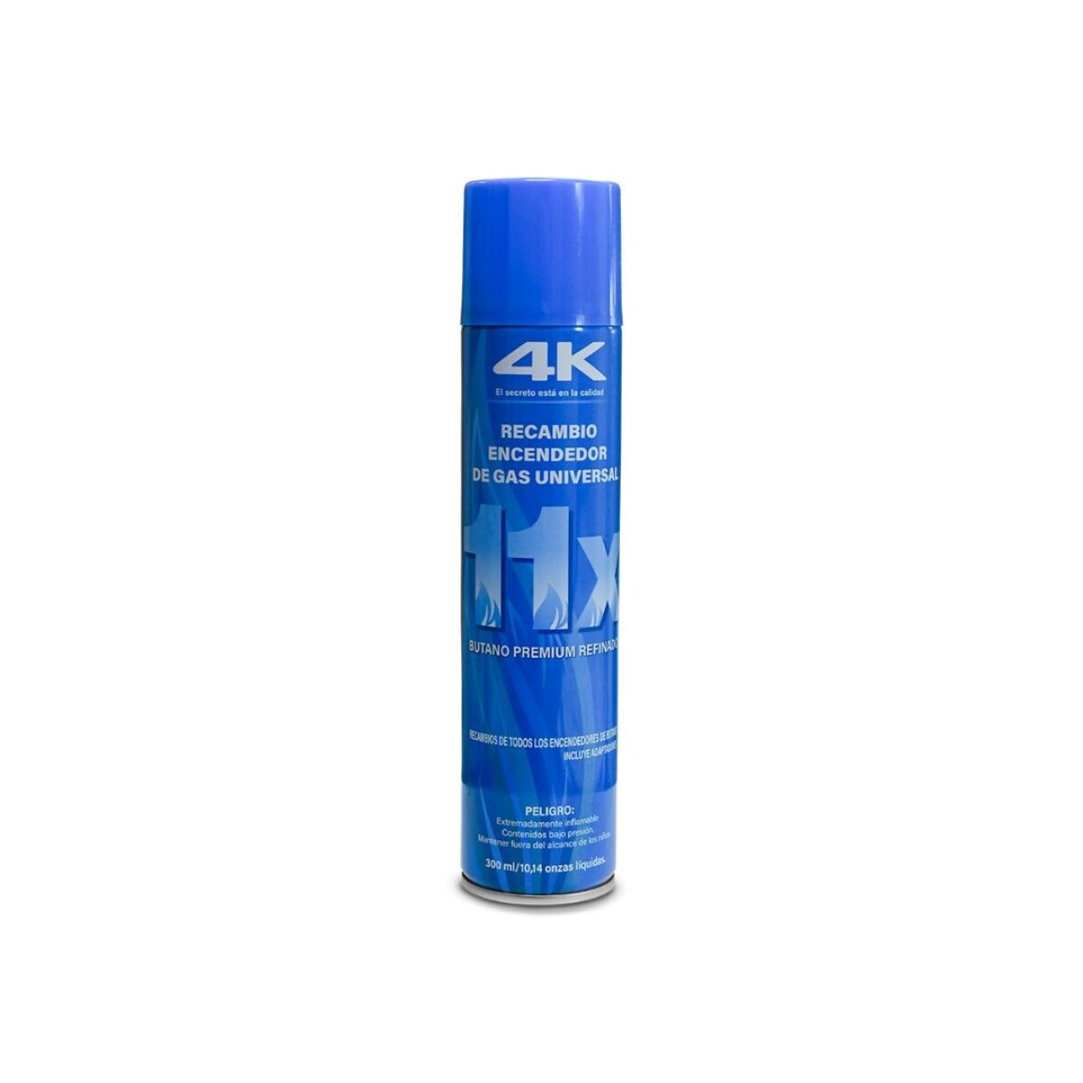 RECARGA DE GAS BUTANO 4K 300 ML - Sin color 