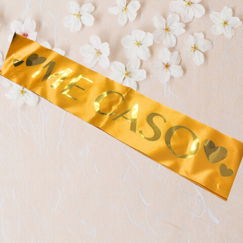 Set Despedida de Soltera Dorada