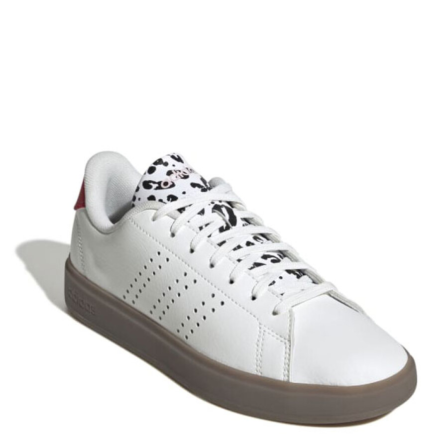 Championes de Mujer Adidas Advantage 2.0 W &lt;span&gt;Blanco - Negro - Rojo&lt;/span&gt;