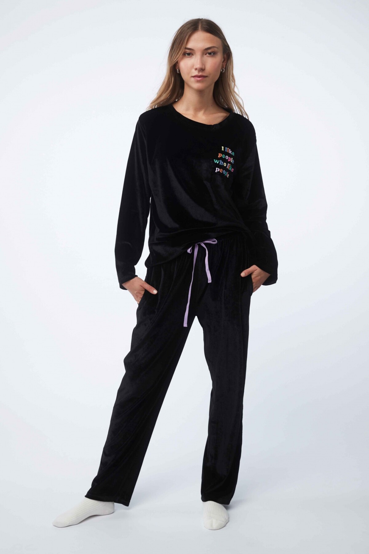 Pantalón Laia Negro