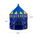 Carpa Infantil Plegable Castillo Azul