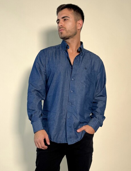 Camisa Jean Nicolaos Navy