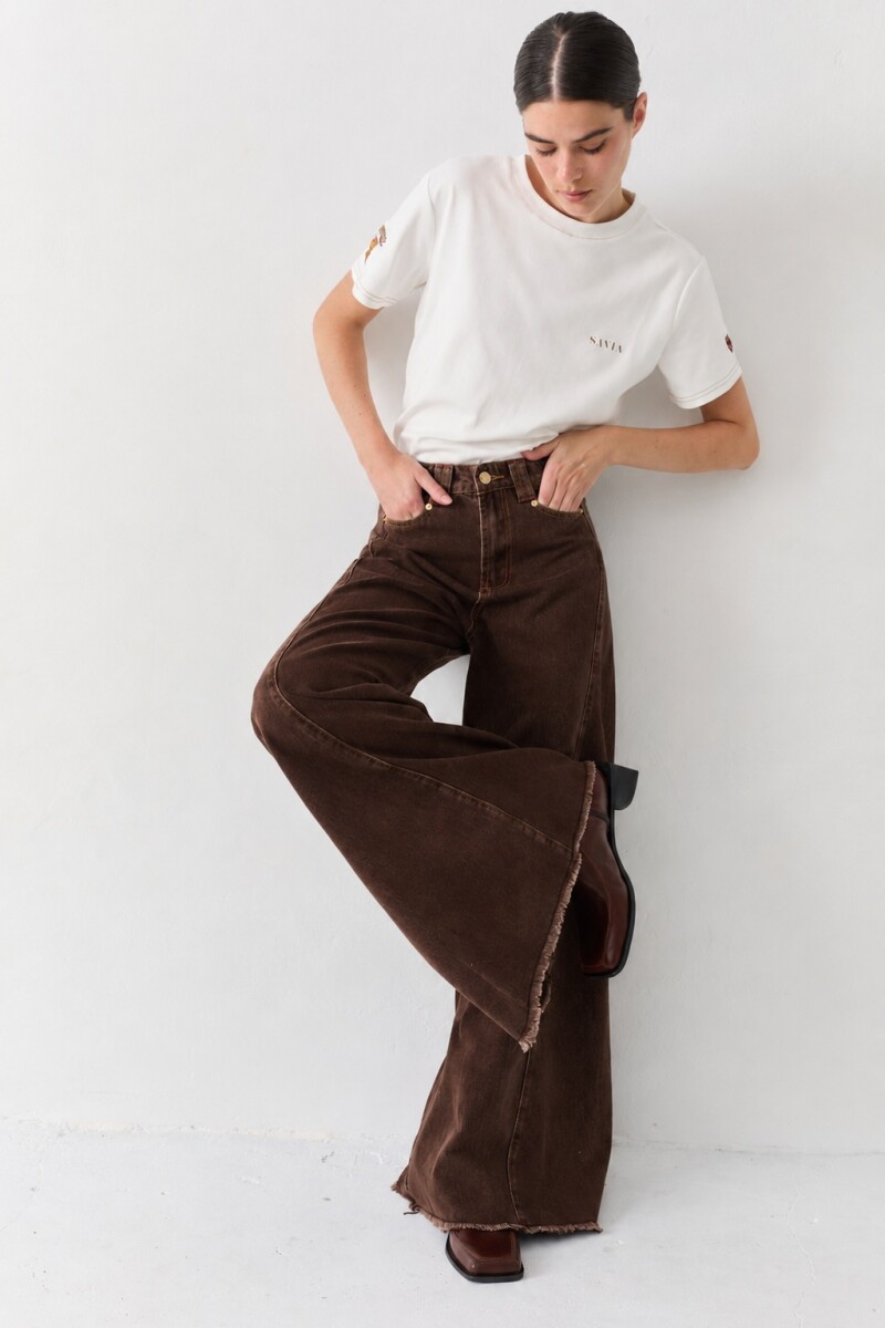 JEAN WIDE XL Chocolate