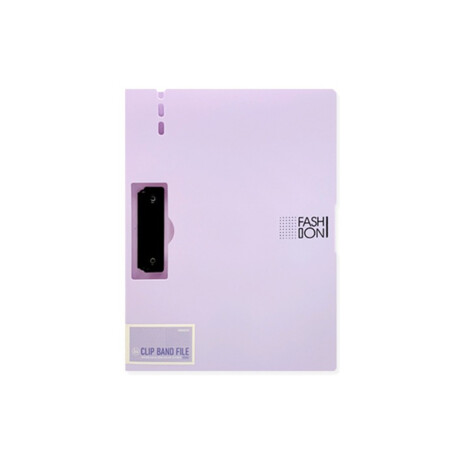 Tabla tipo carpeta A4 con tapa colores pastel Lila