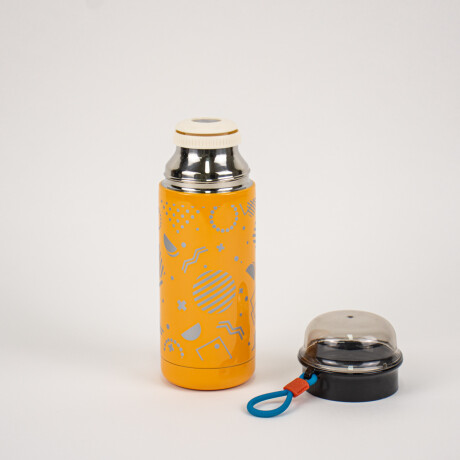 Termo con tapon cebador Just Love 350 ml Naranja