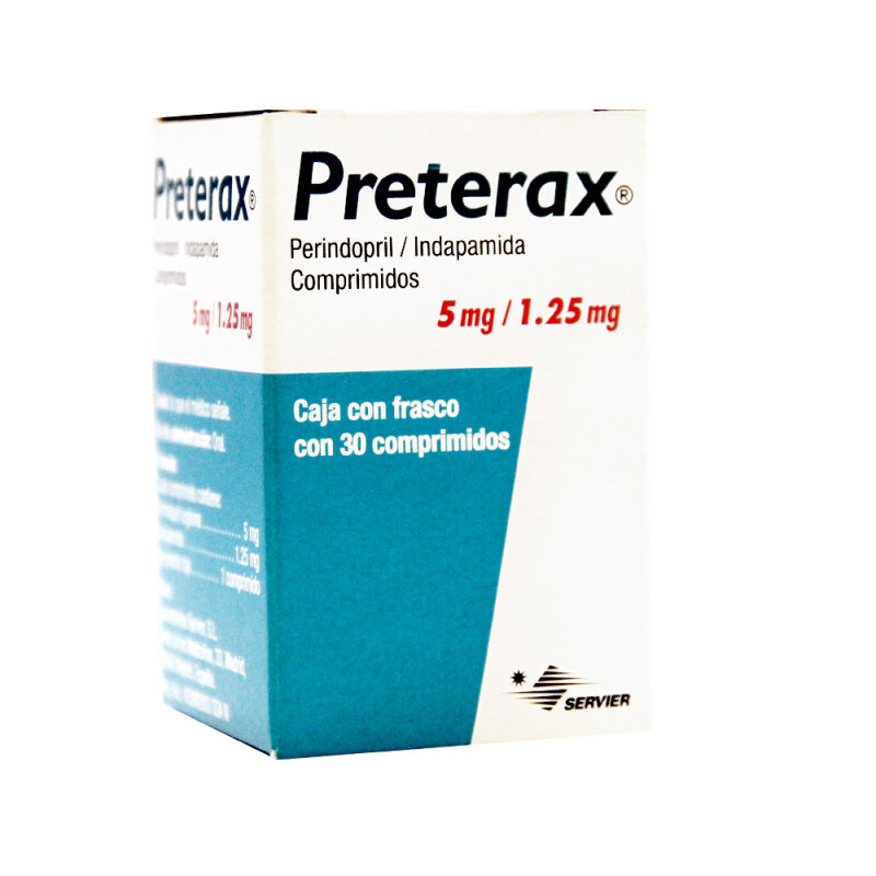 Preterax 5 Mg./1.25 Mg. 30 Comp. Preterax 5 Mg./1.25 Mg. 30 Comp.