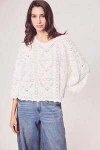 Sweater Textura Nácar