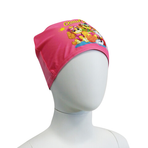 Gorra Natación Infantil Paw Patrol Talle Único FUCSIA