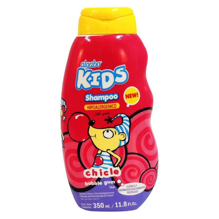 ALGABO KIDS SHAMPOO CHICLE X 350 ML FR. única