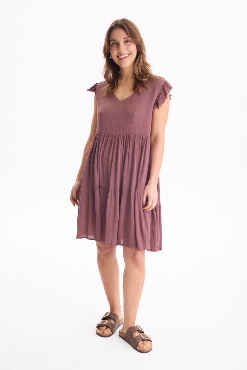 Vestido Vienna Marron