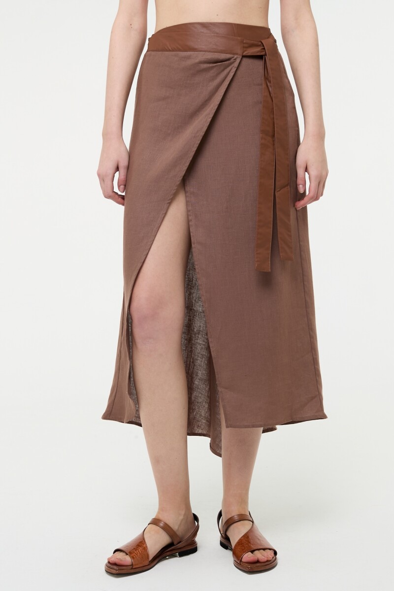FALDA MAXI Chocolate