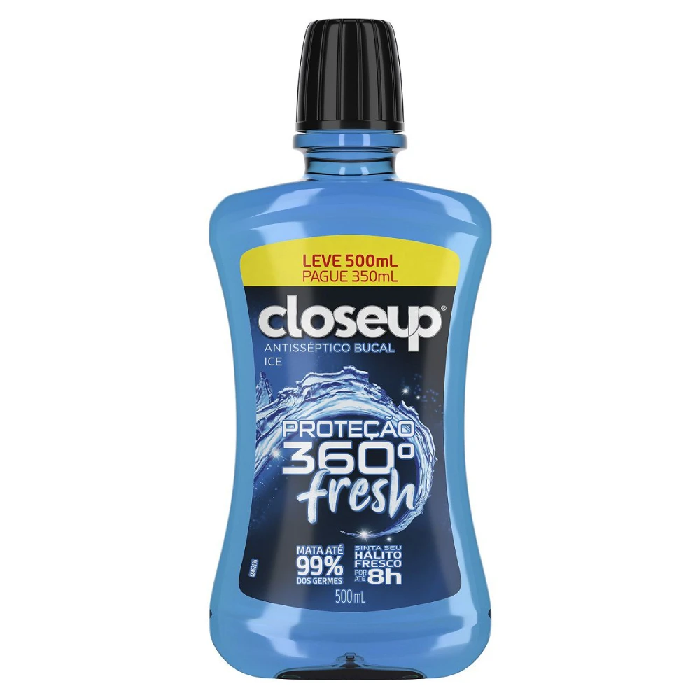 CLOSE UP ENJ BUCAL ICE C/ALCOOL FR. X 50