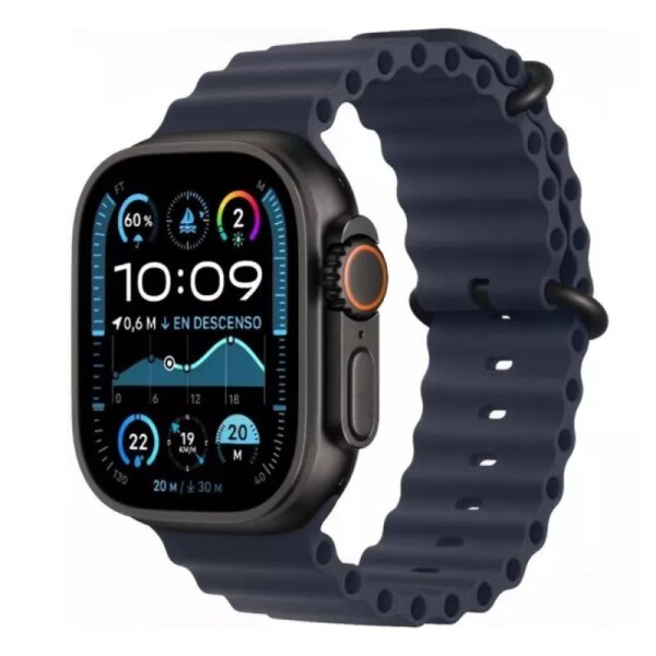 Apple Watch Ultra 2 49mm Black Ti Black Ocean Band MYTC3LW/A Apple Watch Ultra 2 49mm Black Ti Black Ocean Band MYTC3LW/A