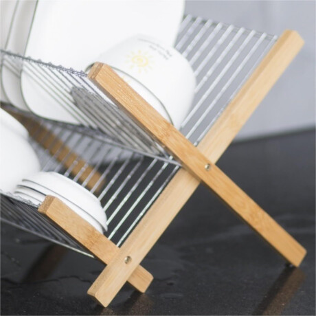Escurridor plegable de dos niveles Sc