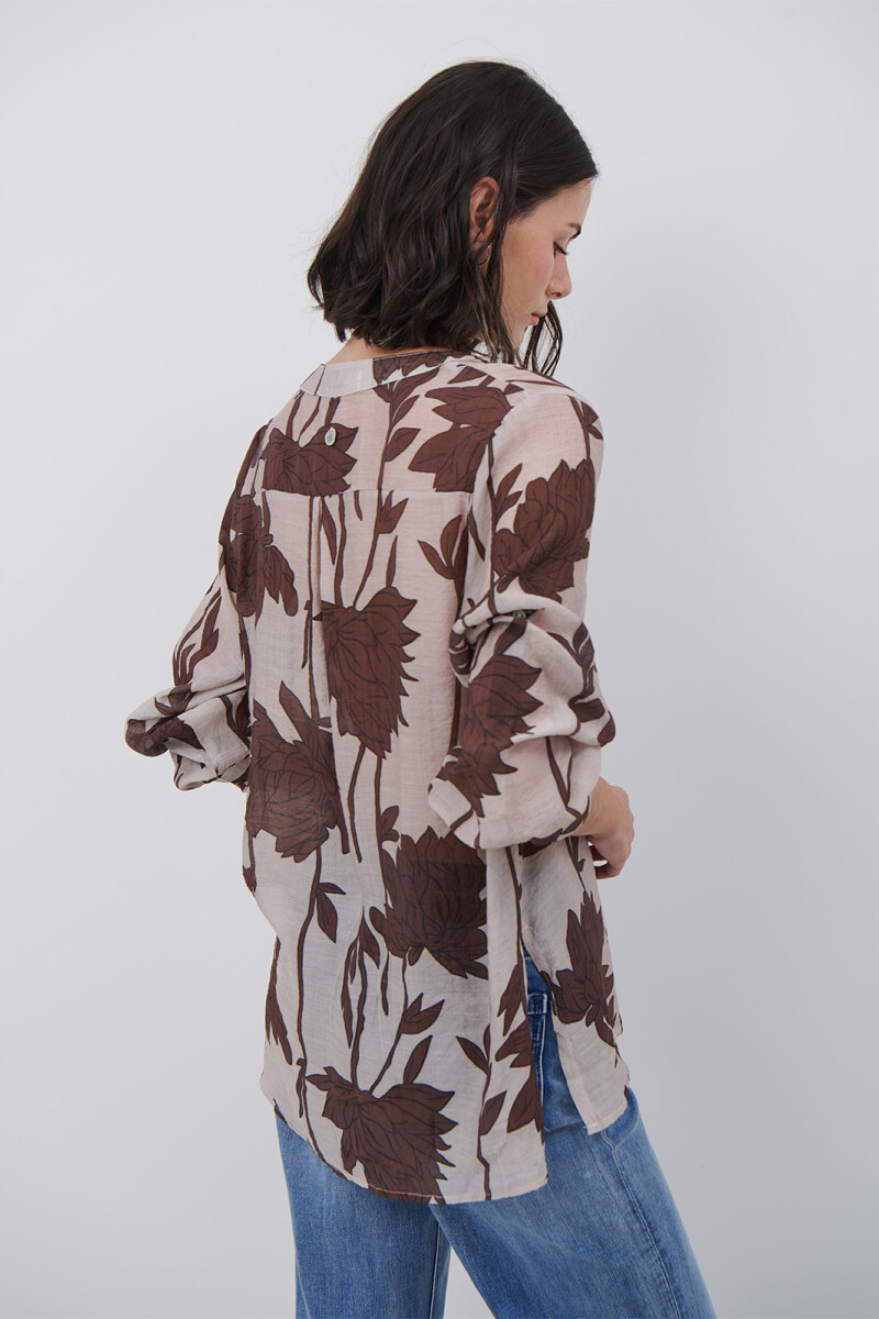 CAMISA TULIPA NATURAL