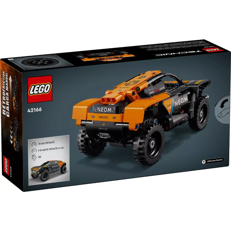 Set Lego Technic 42166 Neom Mclaren Extreme E Race Car 252pz Set Lego Technic 42166 Neom Mclaren Extreme E Race Car 252pz