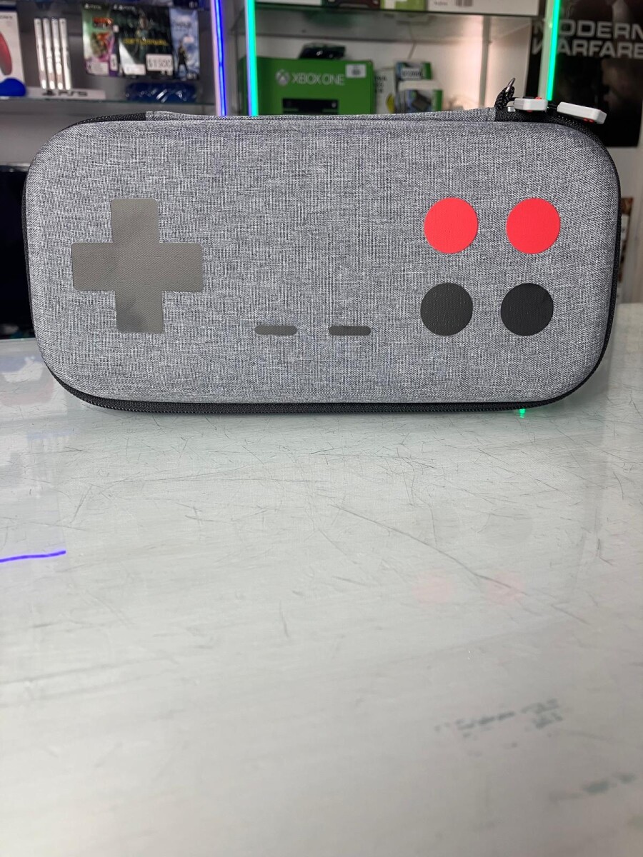 ESTUCHE NINTENDO SWITCH V2/OLED DISEÑO CONTROL 