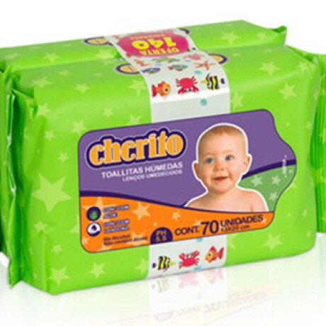 PACK TOALLITAS HUMEDAS CHERITO PACK TOALLITAS HUMEDAS CHERITO