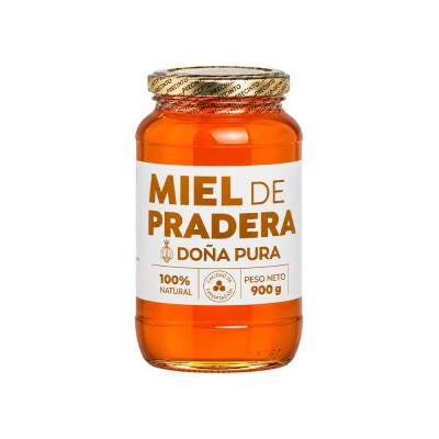 Miel Pradera 900g vidrio Doña Pura Miel Pradera 900g Vidrio Doña
