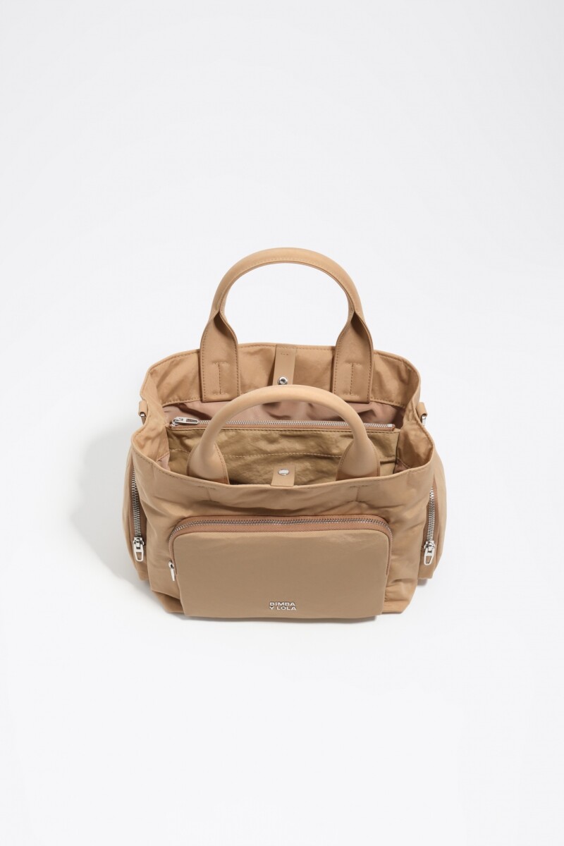 BOLSO BANDOLERA POCKET Camel