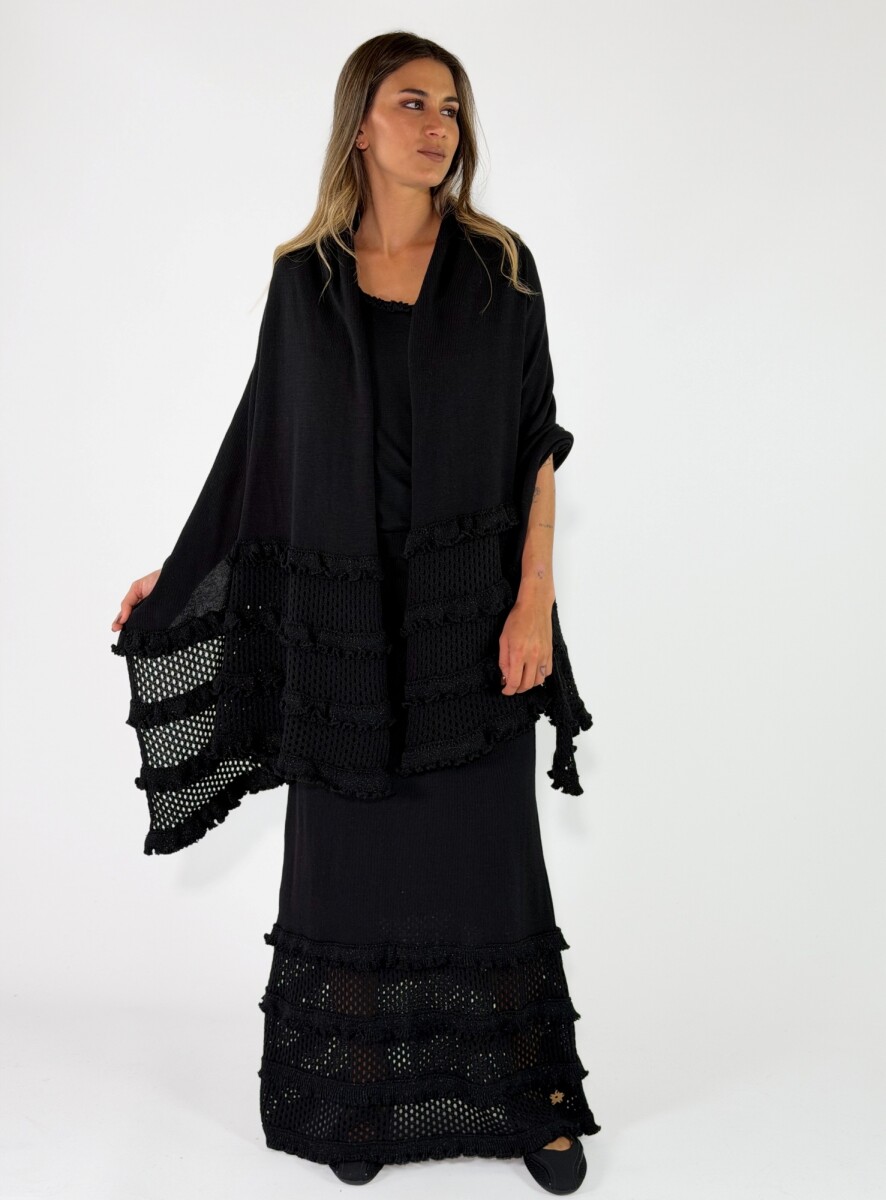 POLLERA LUMIA - NEGRO 